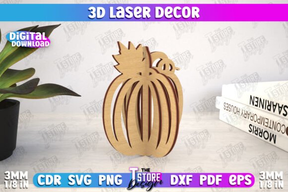 3D Laser Décor Pumpkin Shape CNC: A Review for Laser Cutting and Other Home Decor