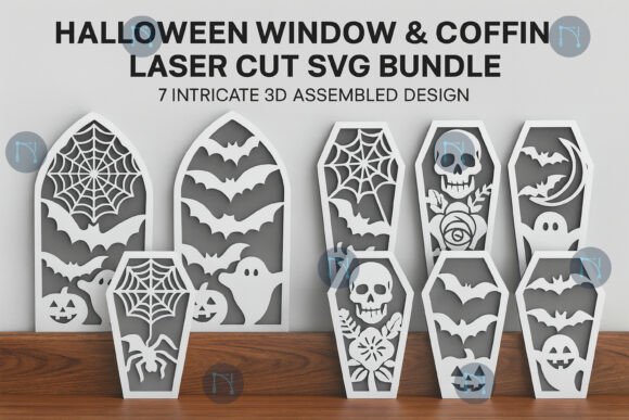 Halloween Window Coffin Laser Cut SVG: Autumn Amp Branding Review