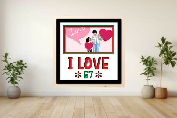 I Love 67 Photo Frame Shadow Review