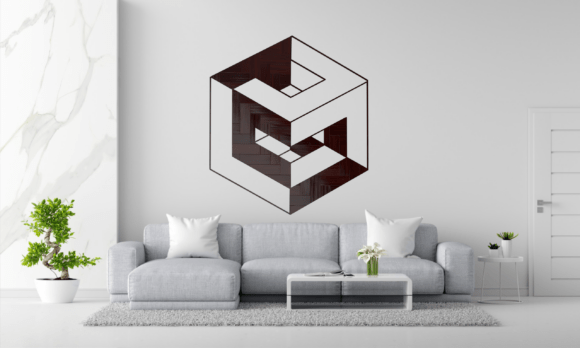 Impossible 3d Cube Optical Illusion Laser Cutting Freebies