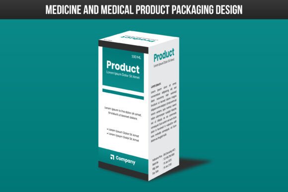 Medicine and Syrup Product Packaging Graphics & Freebies Review
