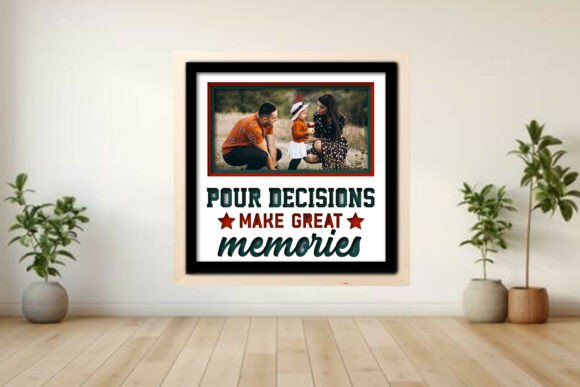 Pour Decision Make -- Photo Frame Shadow Graphics and Crafts Review