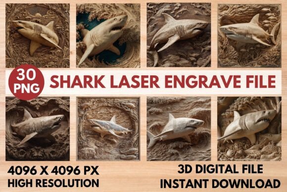 Shark Laser Engrave File: A Designer’s Critical Review