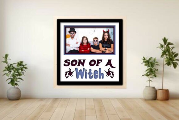 Son of a Witch Photo Frame Shadow Graphics and Crafts Review